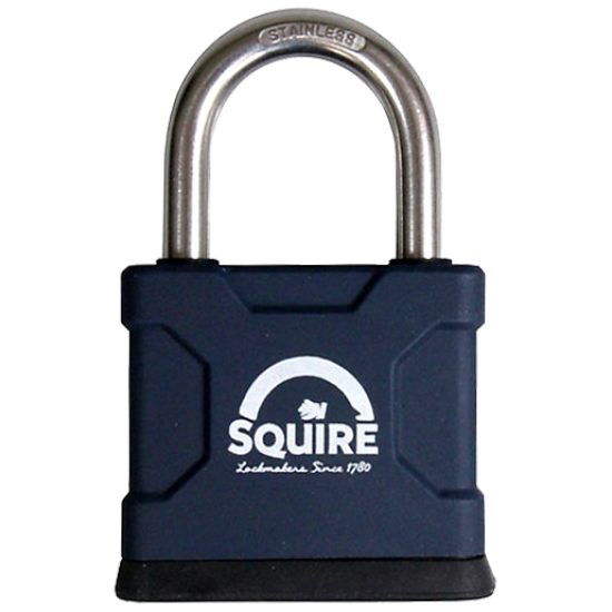 SQUIRE ATL42S & ATL52S All Terrain Rustproof Open Shackle Brass Padlock 44mm KD Visi - Click Image to Close