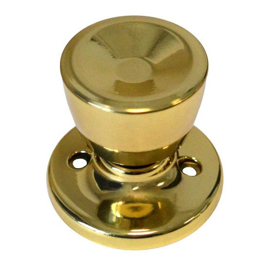Weiser NA12 Beverly Dummy Knob PB Boxed - Click Image to Close