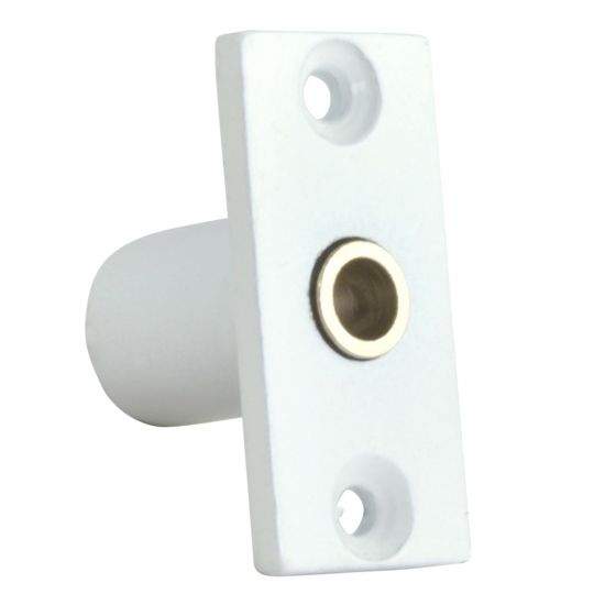 Ingersoll SW66 Sash Window Stop WH 1 Lock + 1 Key Visi - Click Image to Close
