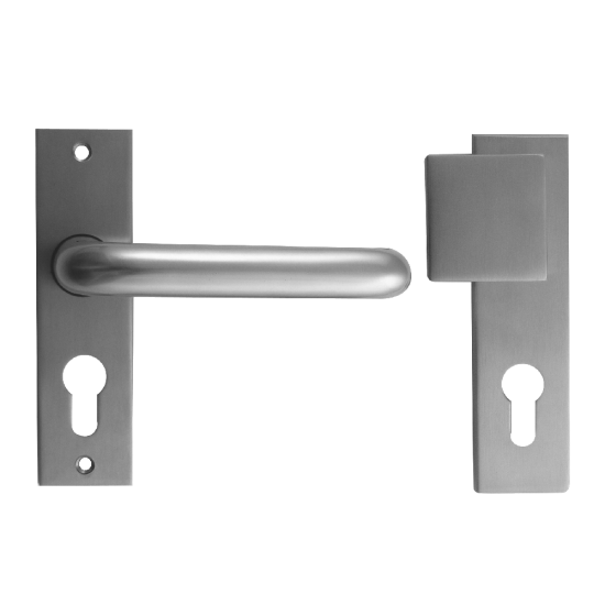 UNION 630-16 Plate Mounted Escape Lever & Pad Furniture Anodised Silver RH - Click Image to Close