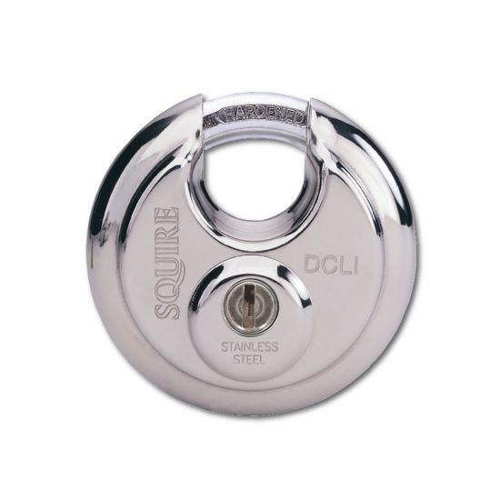 SQUIRE DCL1 Discus Padlock 70mm KD Visi - Click Image to Close