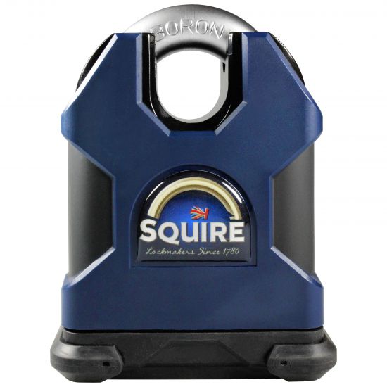 SQUIRE SS65CS Stronghold Steel Closed Shackle Padlock KA Boxed - Click Image to Close