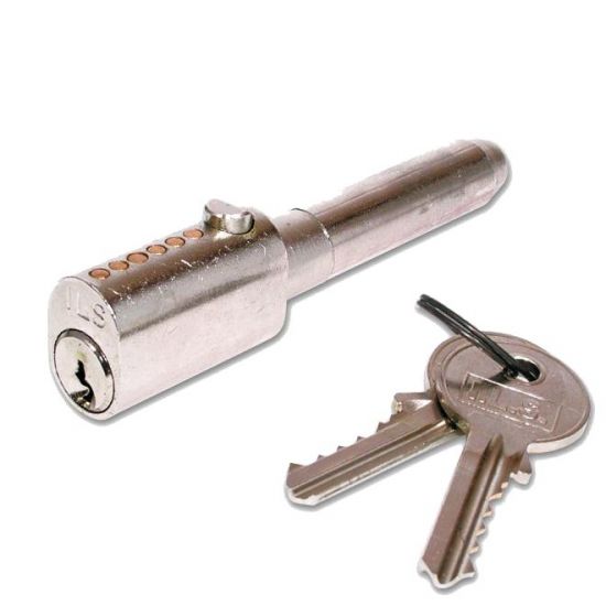 ILS Lock Sys FDM005 Oval Bullet Lock 90mm x 14mm x 33mm FDM.005-1 KD CP - Click Image to Close