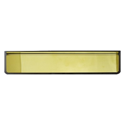 VITAL 10 Inch Letterplate Gold - Click Image to Close