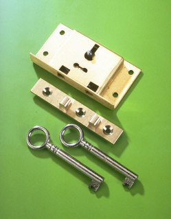 1 1/2'' Box Lock 2 Lever 22B - Click Image to Close