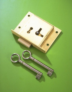 2'' Drawer Lock 2 Lever 22T - Click Image to Close