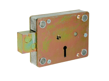 L&F 3006 7 Lever Safe Lock - Click Image to Close