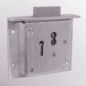 2 3/4'' Bankers Till Lock 5 Lever 43 - Click Image to Close