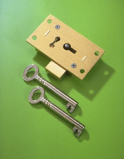 2 1/2'' Straight Cupboard 4 Lever 51 - Click Image to Close