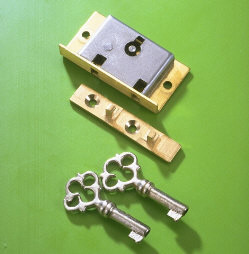 1 1/2'' Jewel Case Lock 5 - Click Image to Close