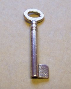 OB3 Oval Bow Key Blank - Click Image to Close