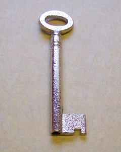 OB6 Oval Bow Key Blank - Click Image to Close